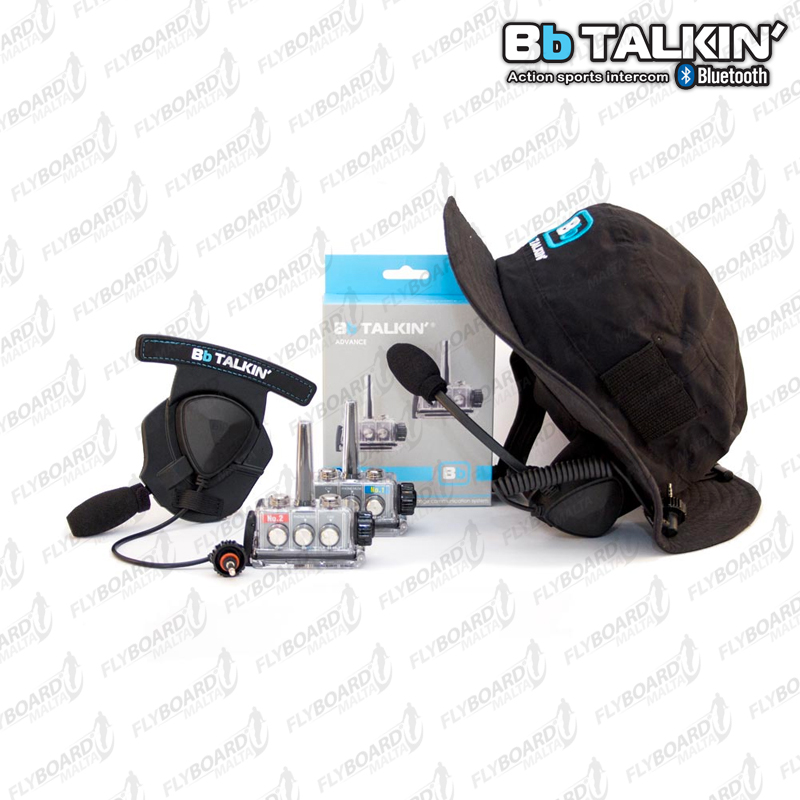 Bbtalkin Advance 2P Package With Surf Hat And Mono Helmet Pad Headset
