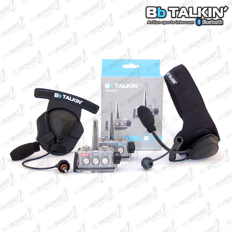 Bbtalkin Advance 2P Package With Sports Headset And Mono Helmet Pad Headset