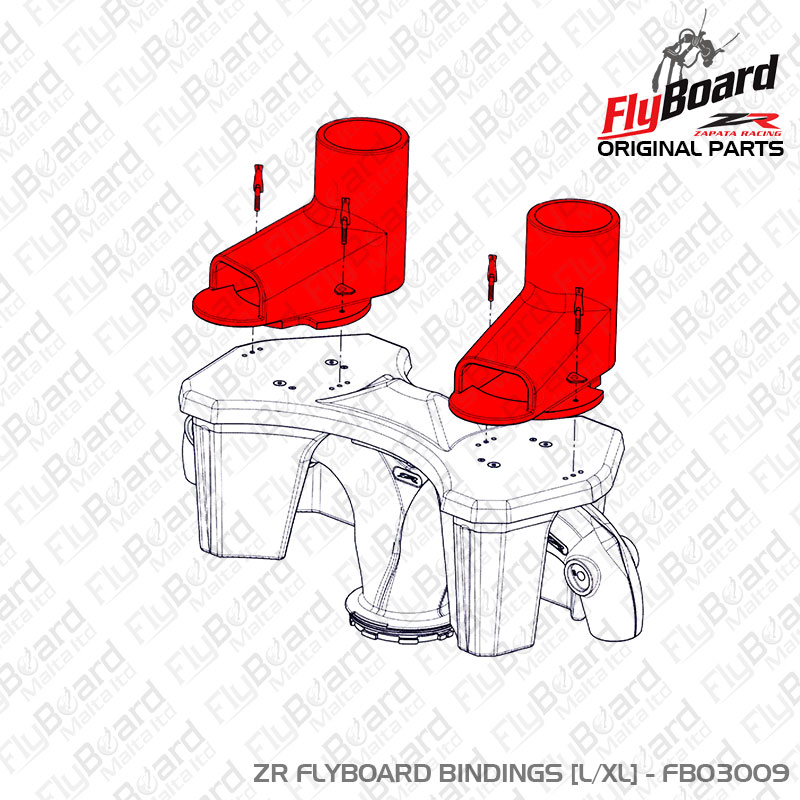 Bindings With Attachment Screws Set