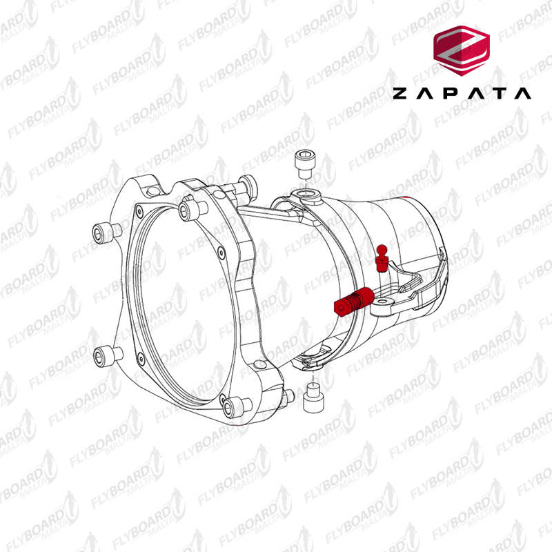 Kawasaki Ultra Quick Nozzle Adapter Part