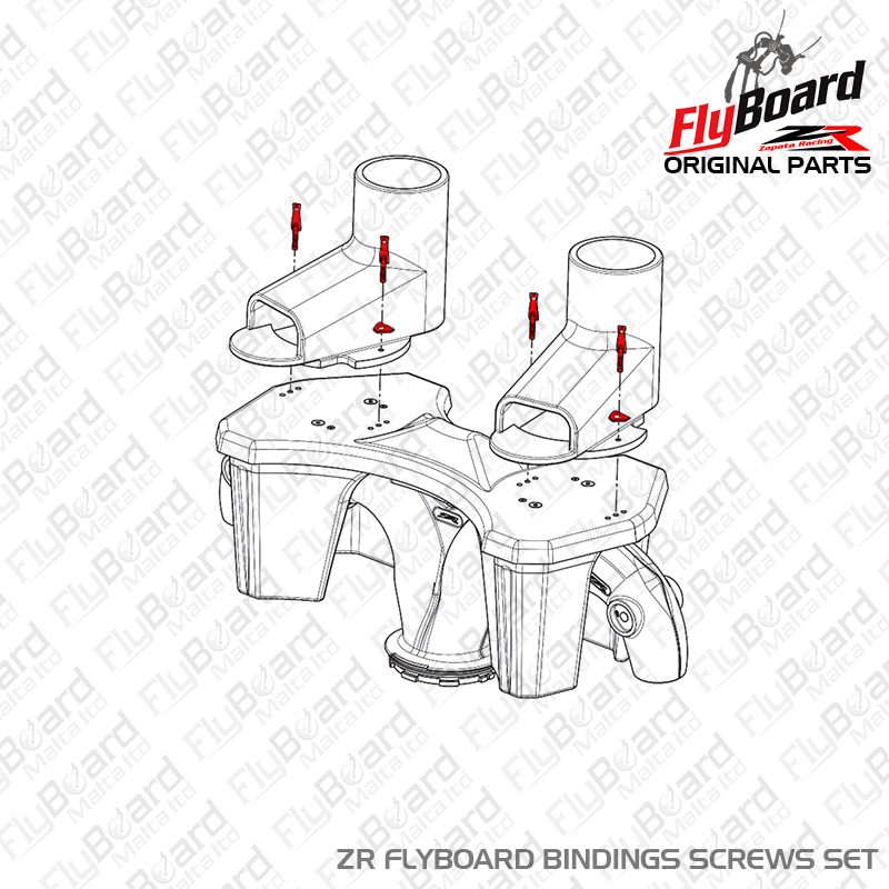 Bindings Screws / Rings Set