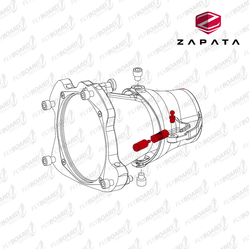 Kawasaki F15 Quick Nozzle Adapter Part